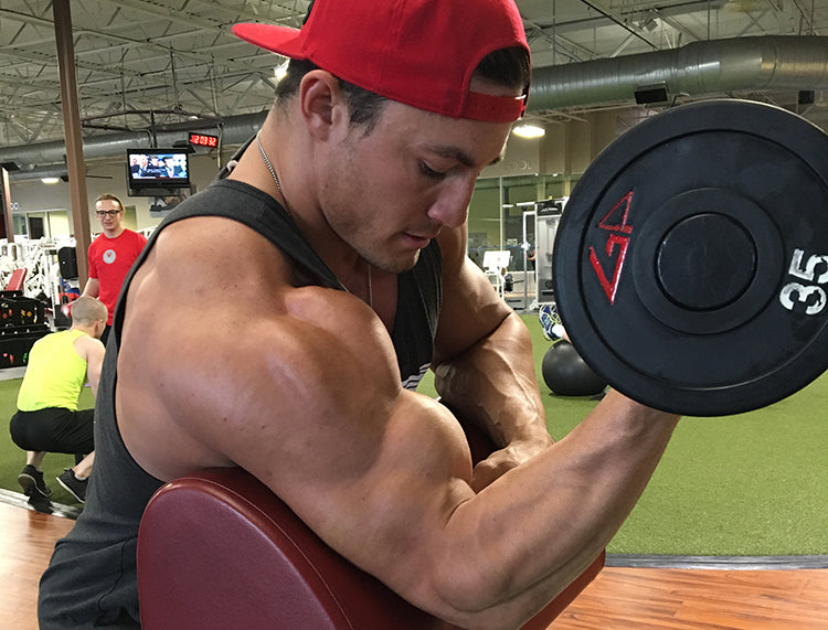Garrot Coelho Mass Workout Week: Bicep