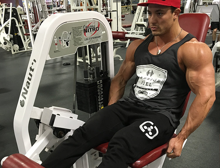 Garrott Coelho Mass Workout Week: Legs