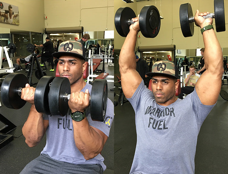 Sammy Collier Day 6 Workout: shoulders
